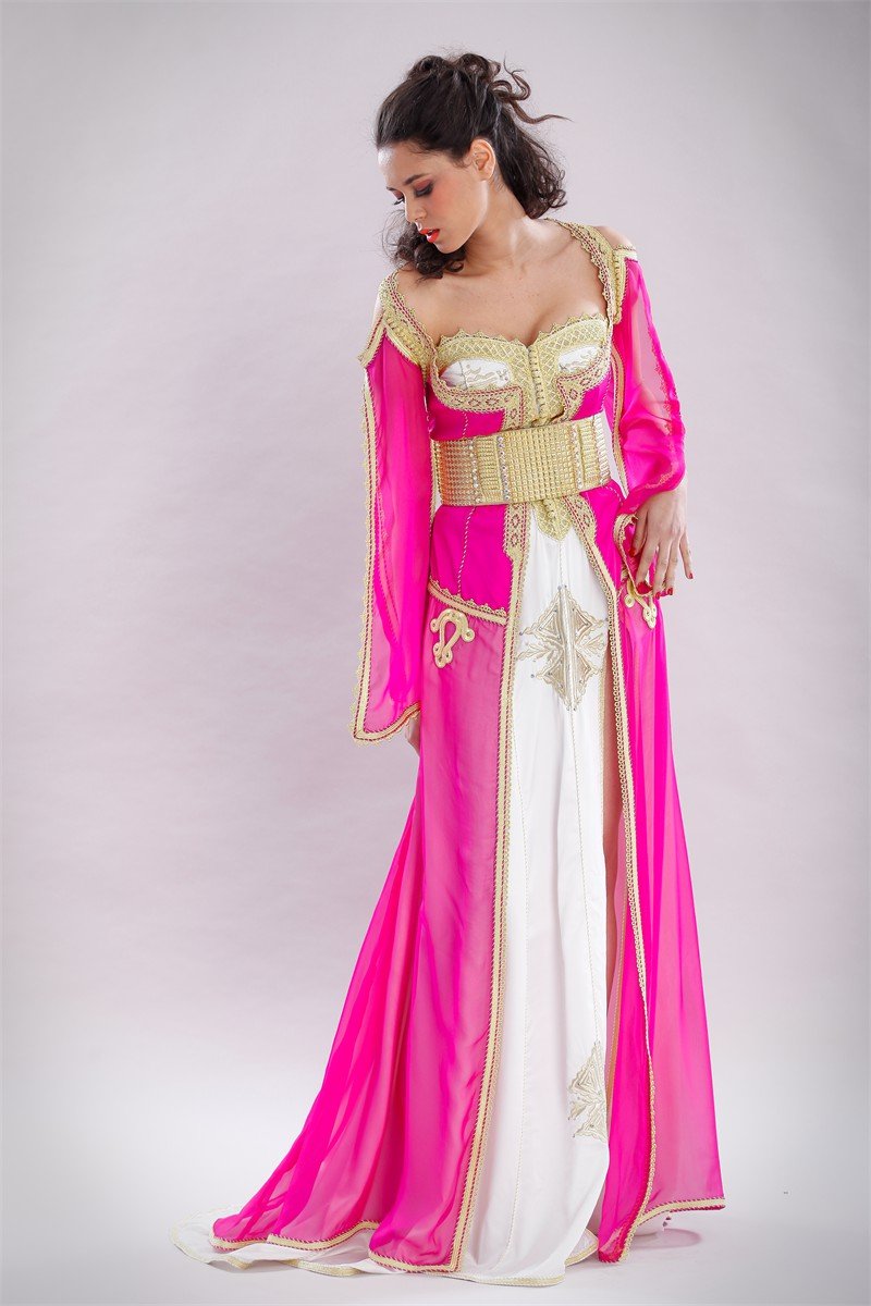 Essayage sur mesure caftan haute couture 2015 - Savoir-faire de luxe