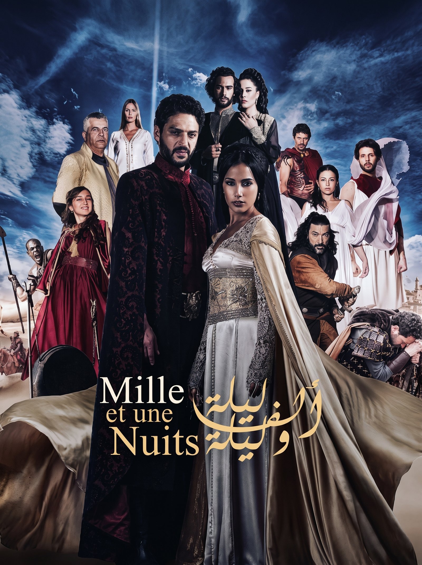 Affiche de la production télévisée Mille et une Nuits