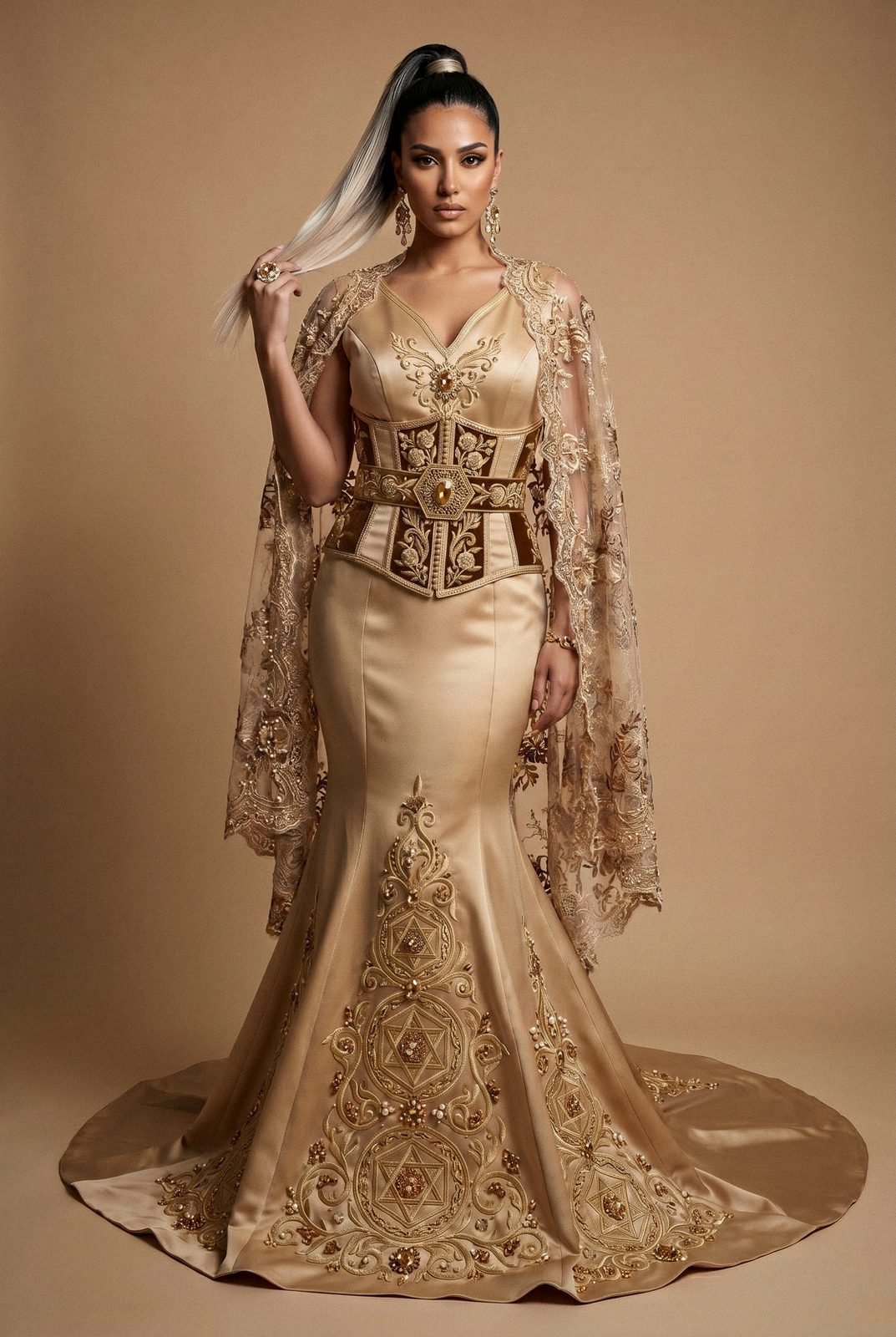 Histoire et culture du caftan marocain haute couture - Différences avec la takchita