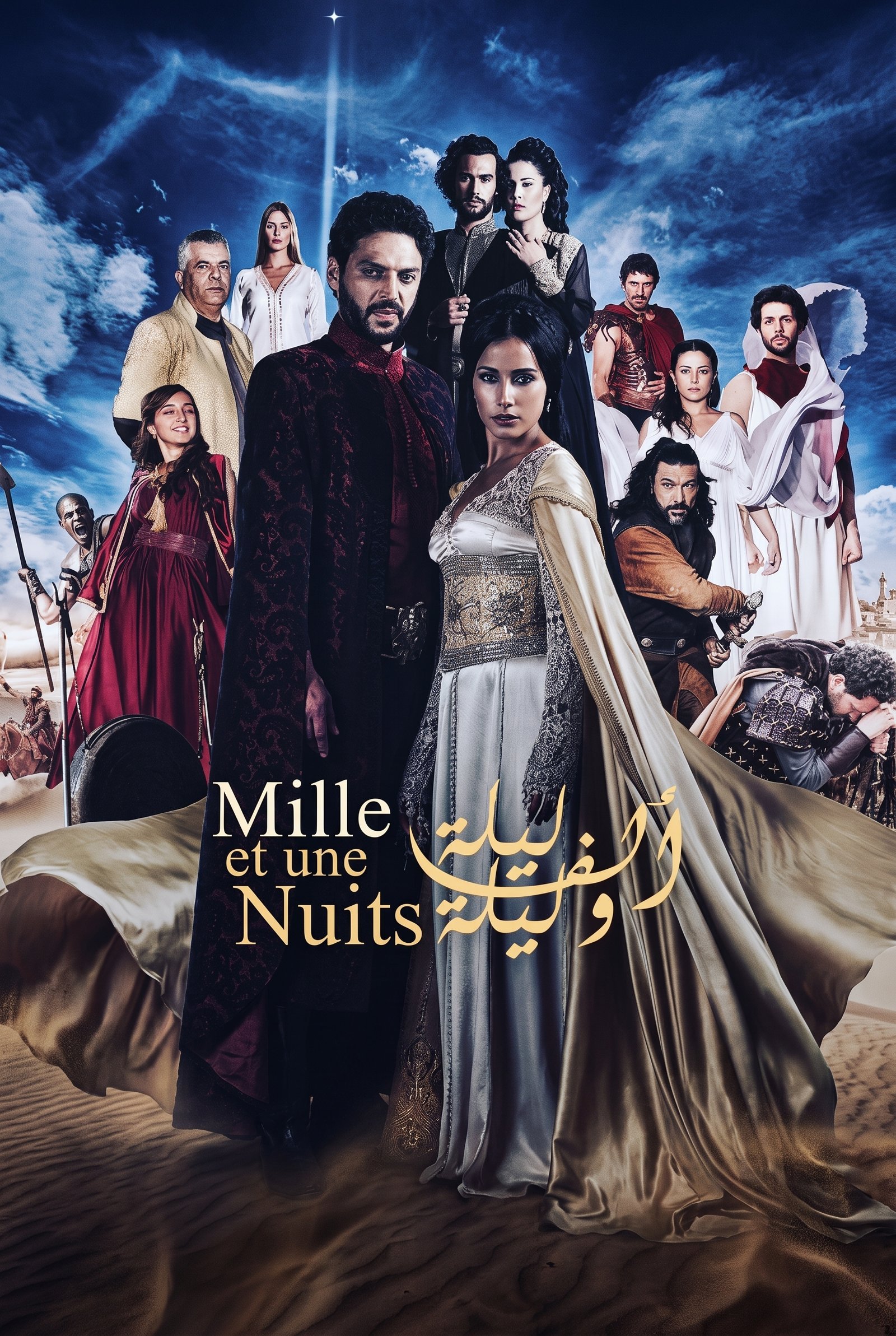 Affiche de la production télévisée Mille et une Nuits