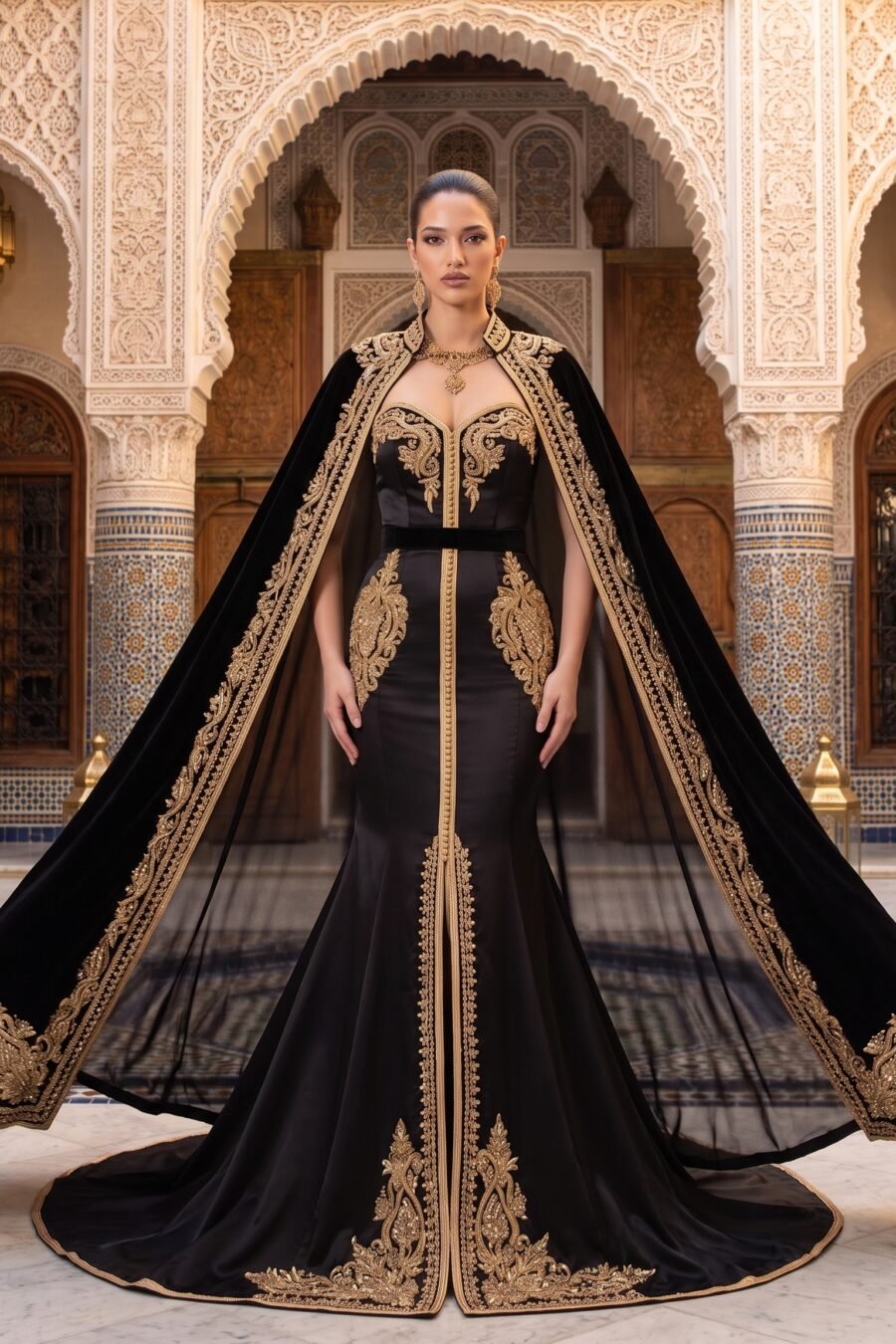 Caftan d’invitée pour un mariage marocain