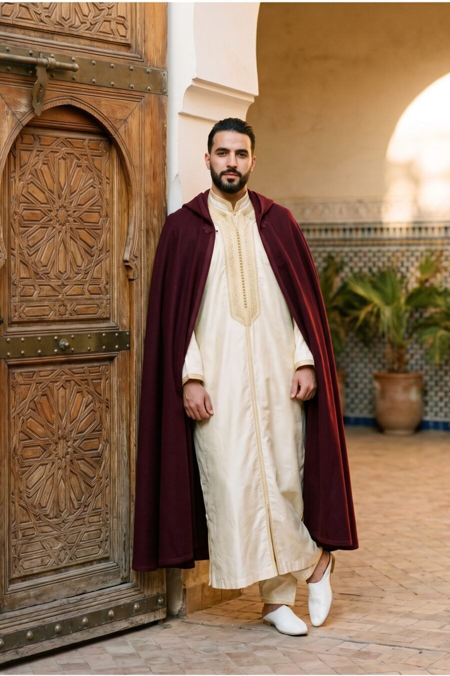 Tenue traditionnelle du marié marocain