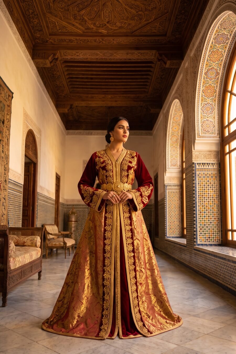Évolution historique du caftan marocain