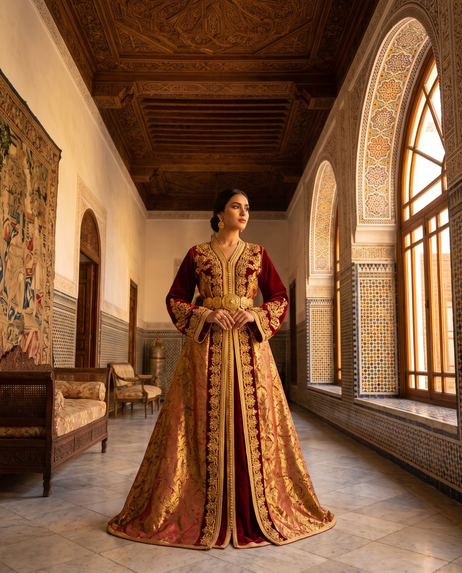Évolution historique du caftan marocain