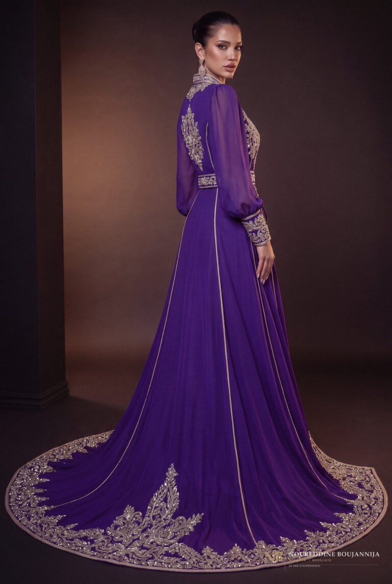 Caftan Améthyste Royale — vue principale