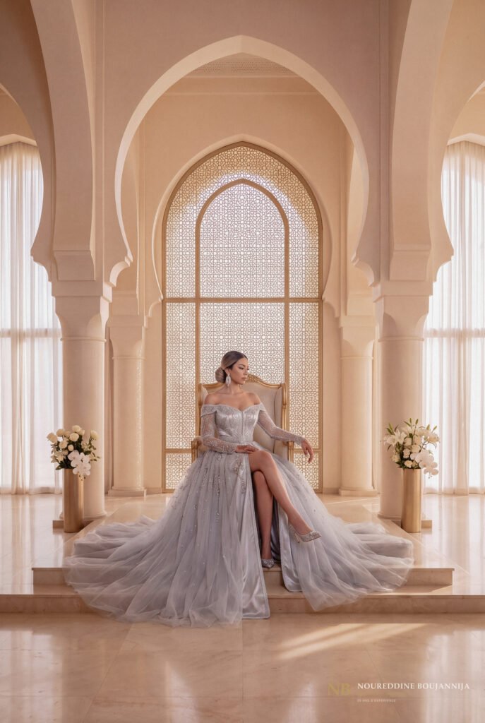 Caftan Argent Polaire — vue principale
