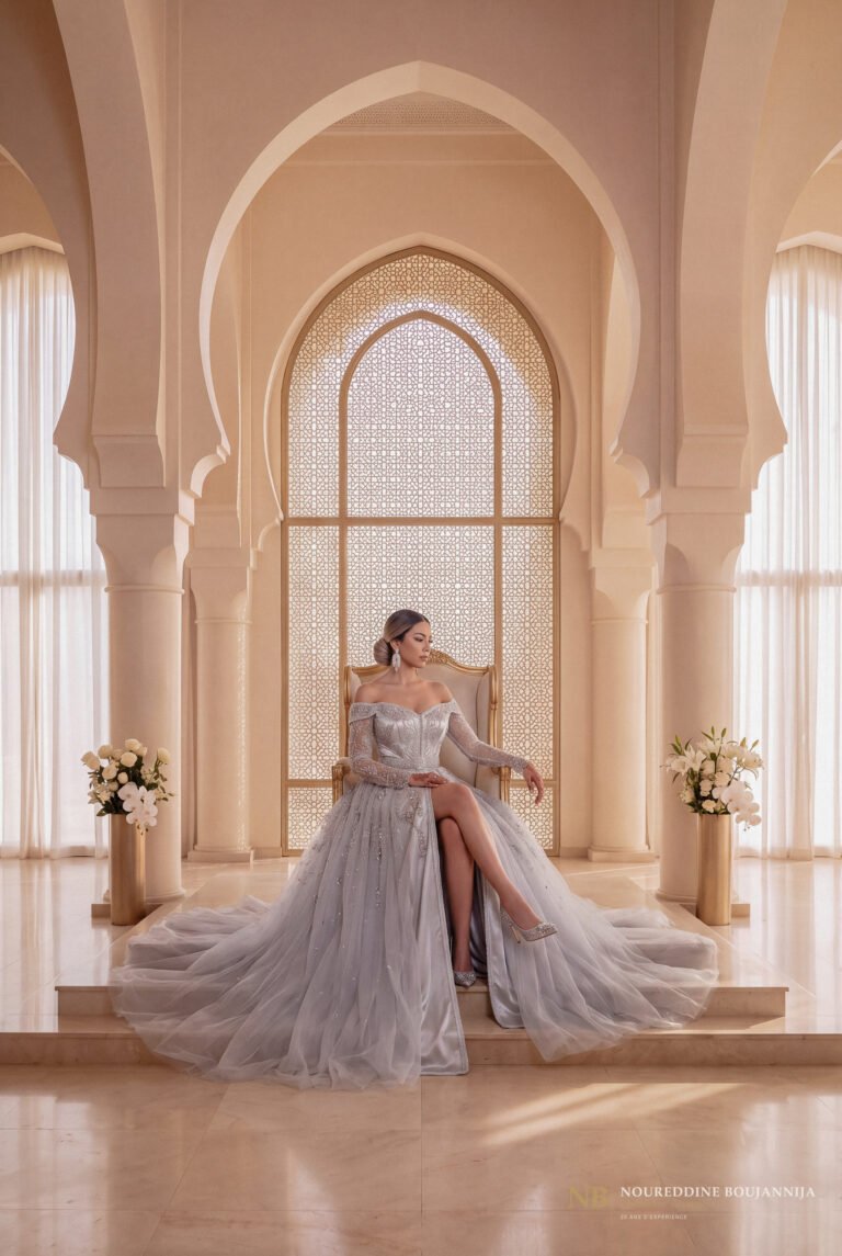 Caftan Argent Polaire — vue principale