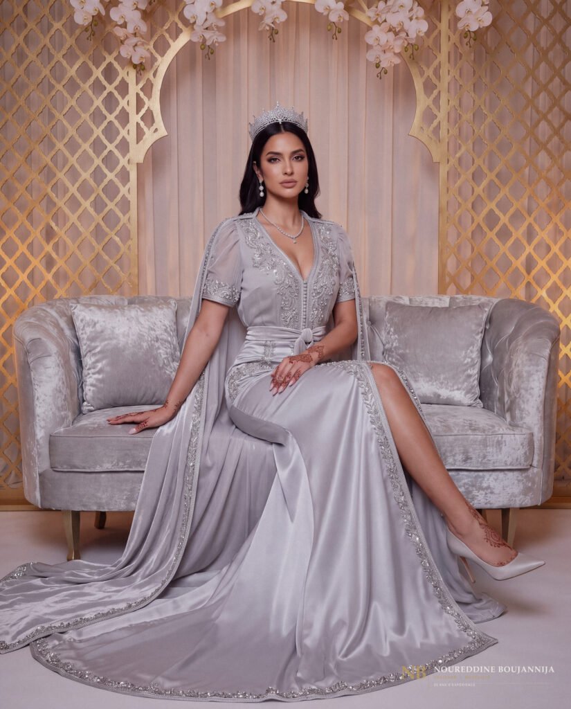 Caftan Brume d'Argent