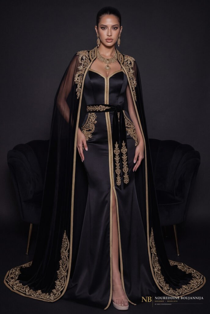 Caftan Nuit Dorée — vue principale