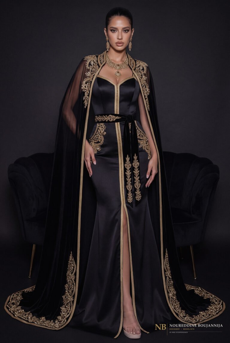 Caftan Nuit Dorée — vue principale