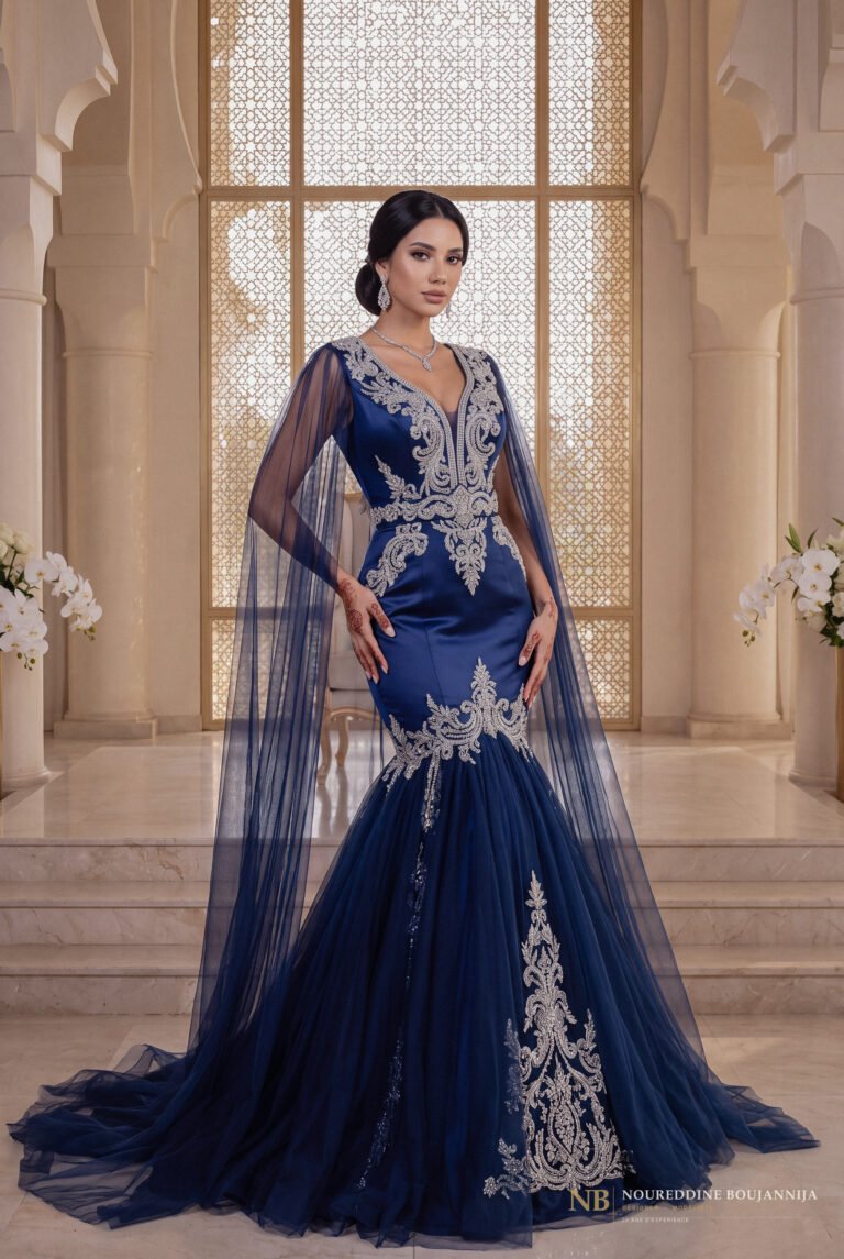 Caftan Nuit Filigrane — vue principale