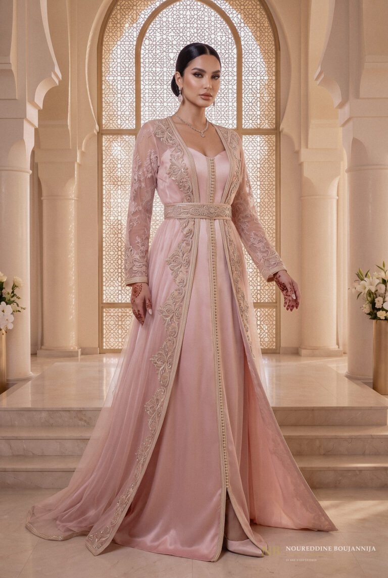 Caftan Poudre de Rose — vue principale