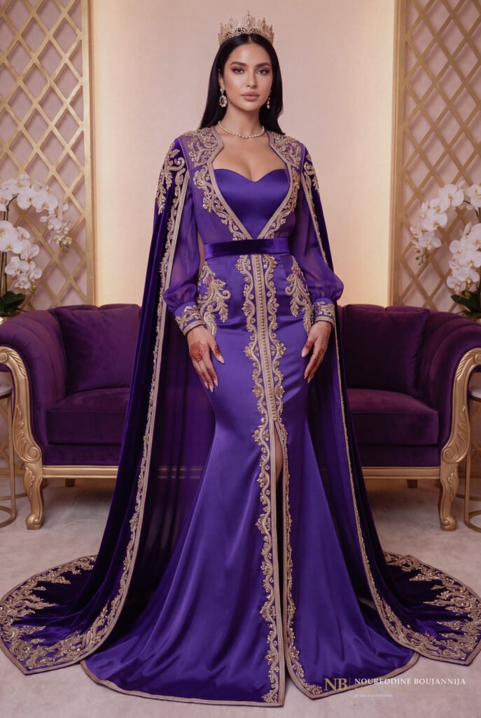 Caftan Pourpre de Gala