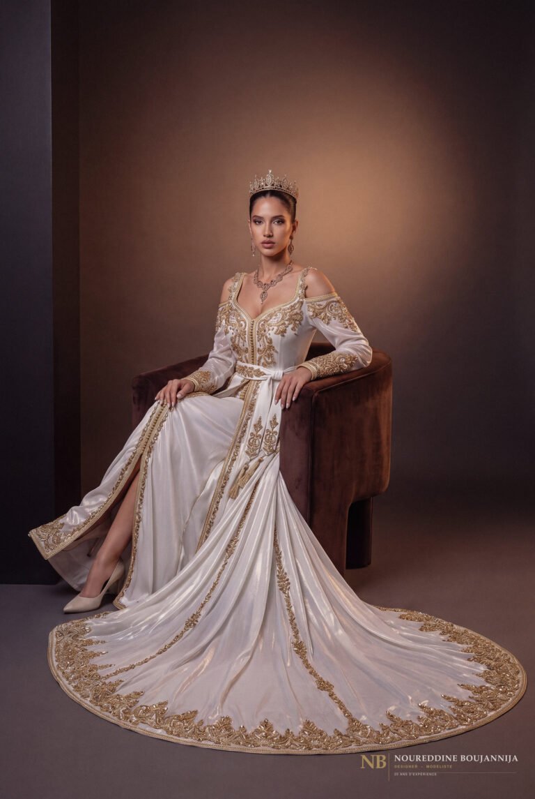 Caftan Reine d'Ivoire — vue principale