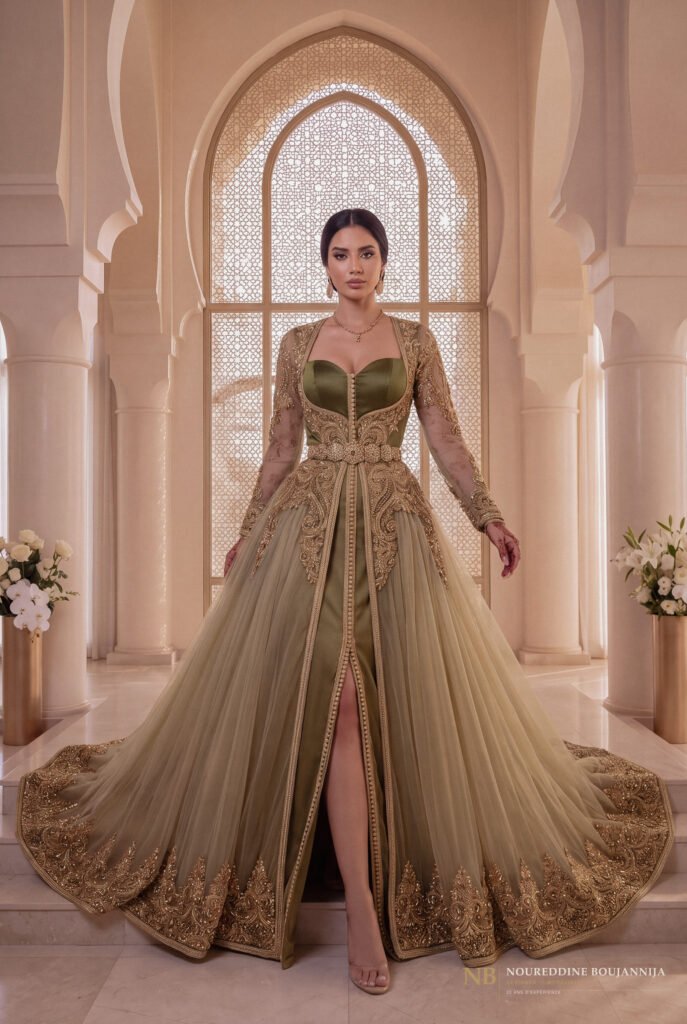 Caftan de la collection Arches de Nacre — CAFTAN EN LIGNE