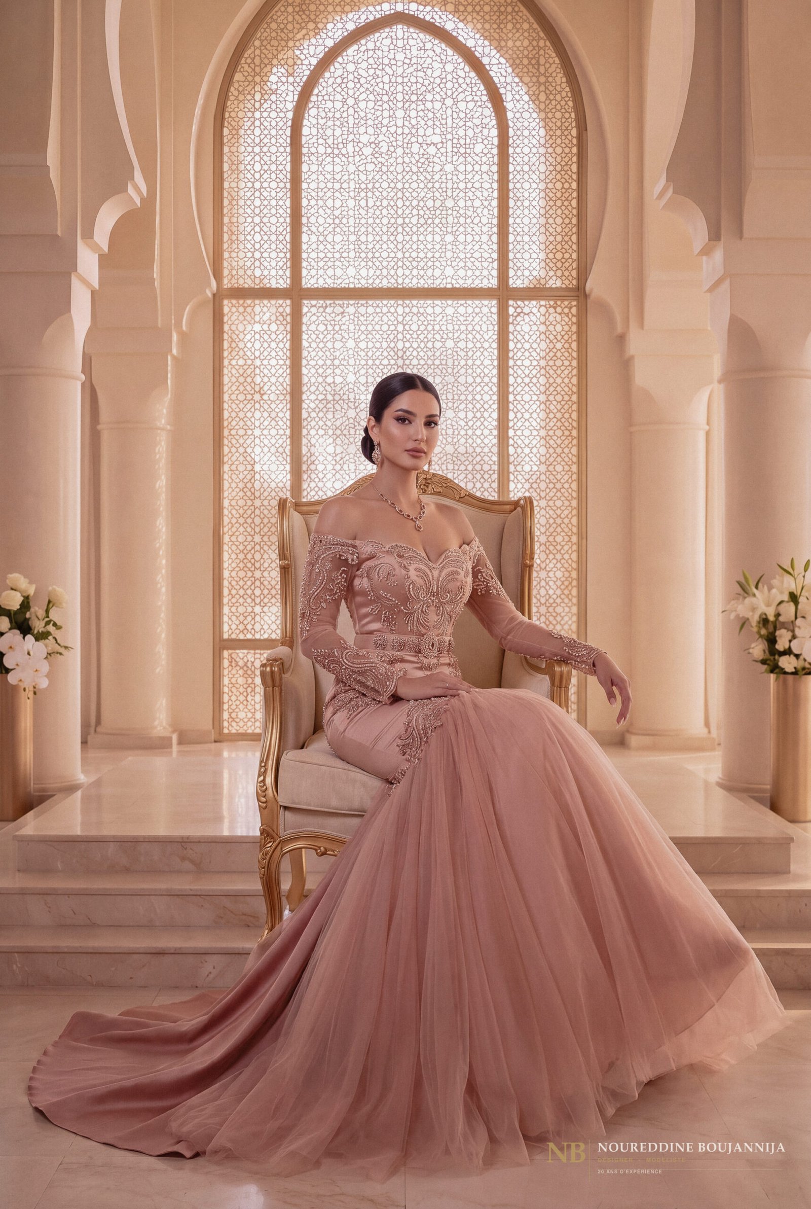 Caftan Terre de Rose — vue principale