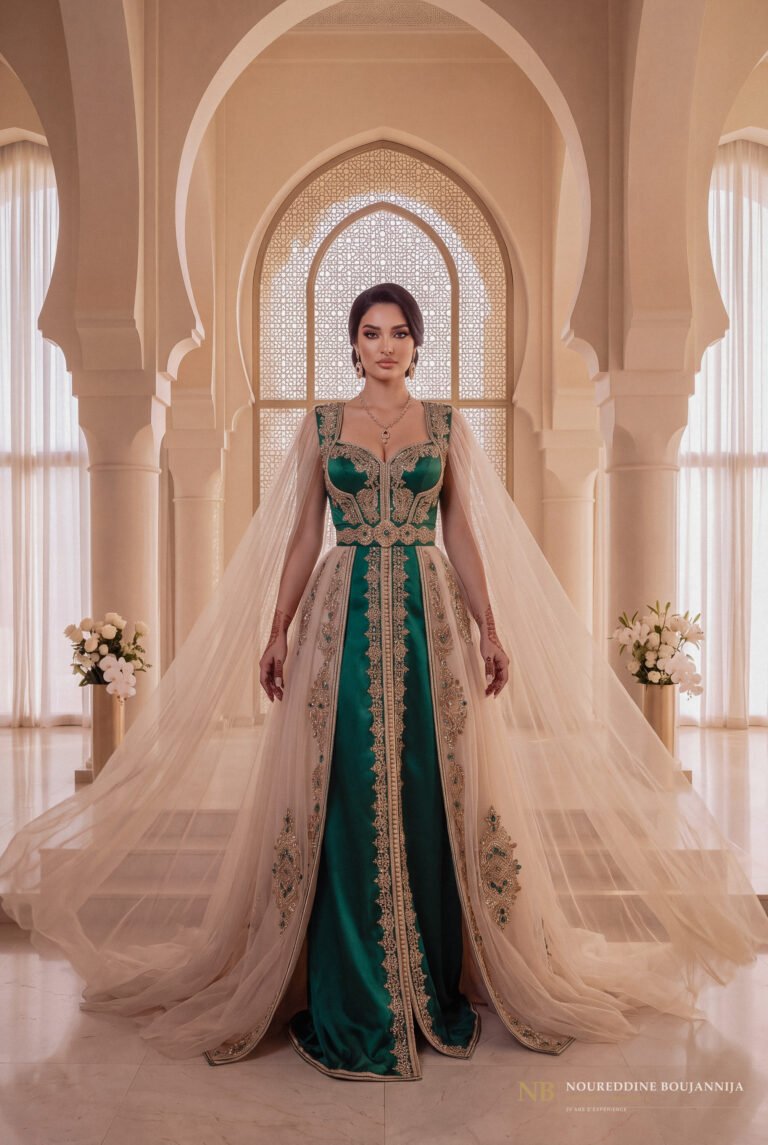 Caftan Vert de Cour — vue principale