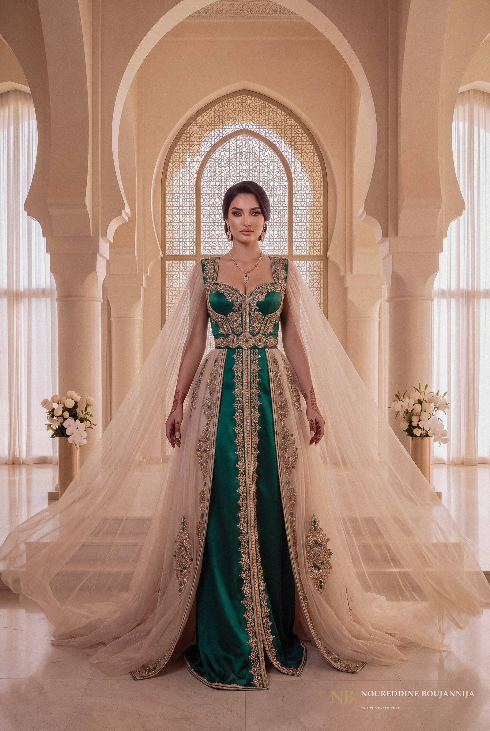 Caftan Vert de Cour — vue principale