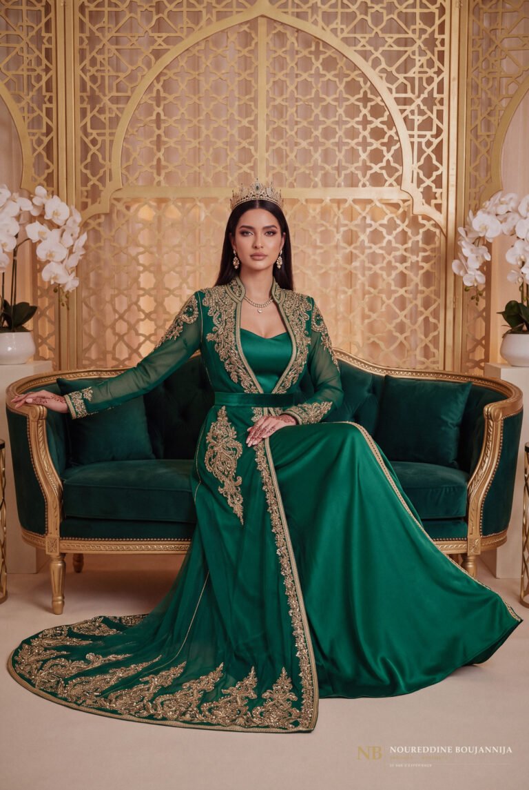 Caftan Vert Magnétique — vue principale