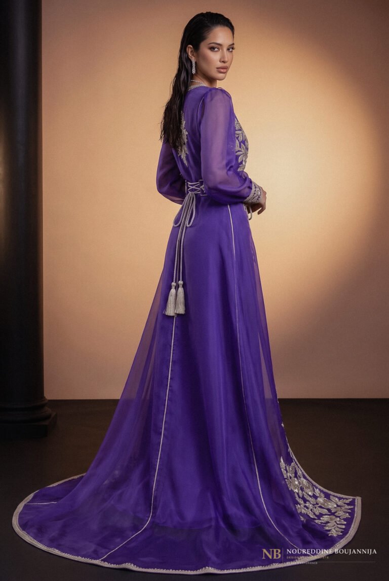 Caftan Violette des Palais — vue principale